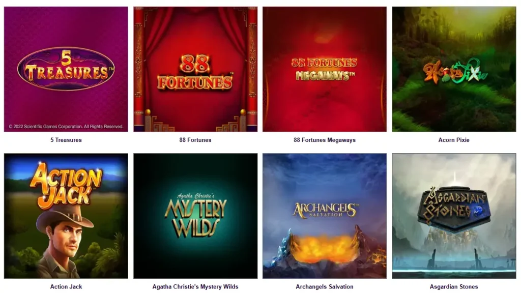 Bally Casino slots for UK